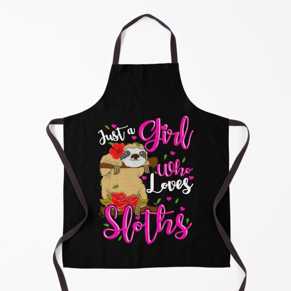 Item preview, Cute Just A Girl Who Loves Sloths designed and sold by perfectpresents.