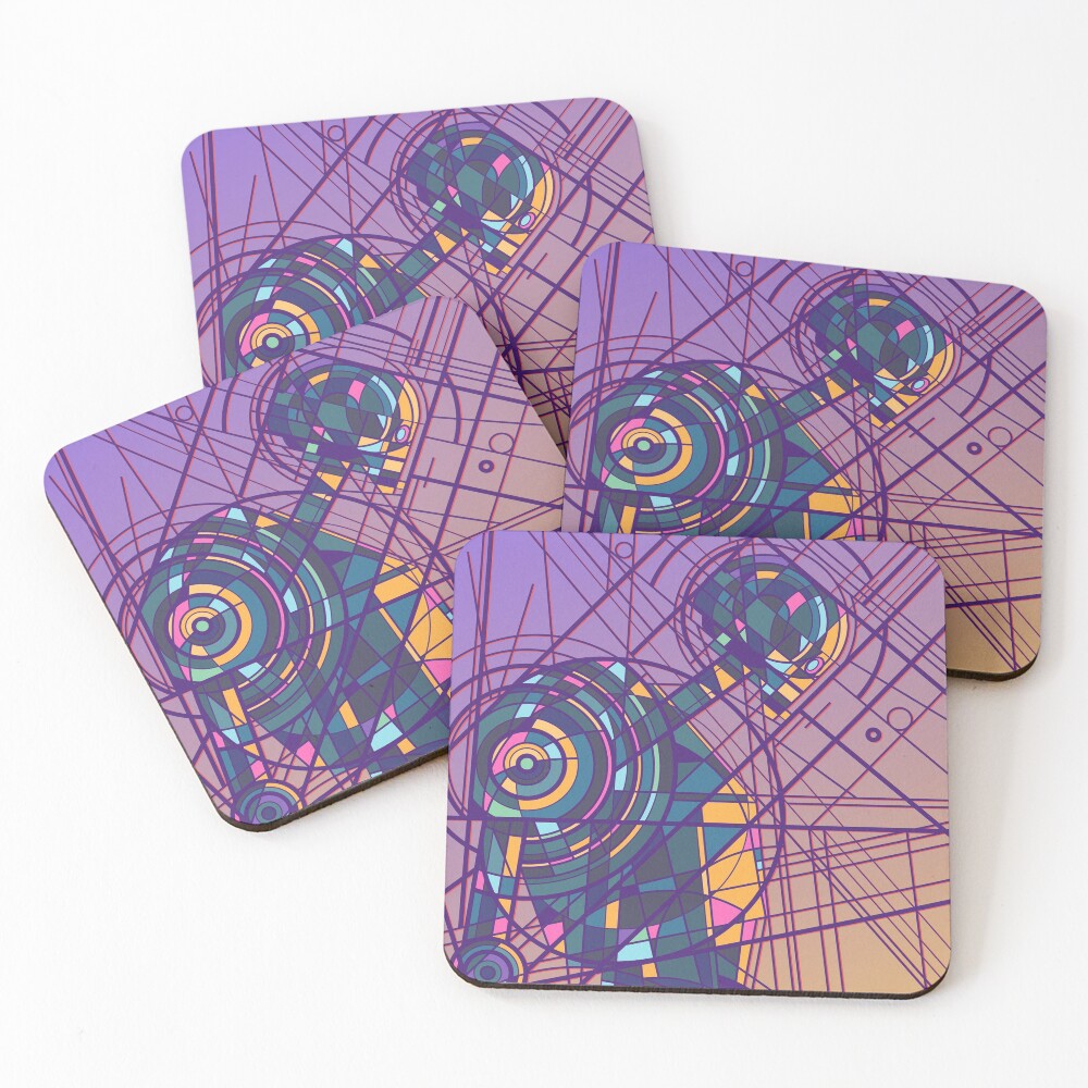 Item preview, Coasters (Set of 4) designed and sold by modHero.