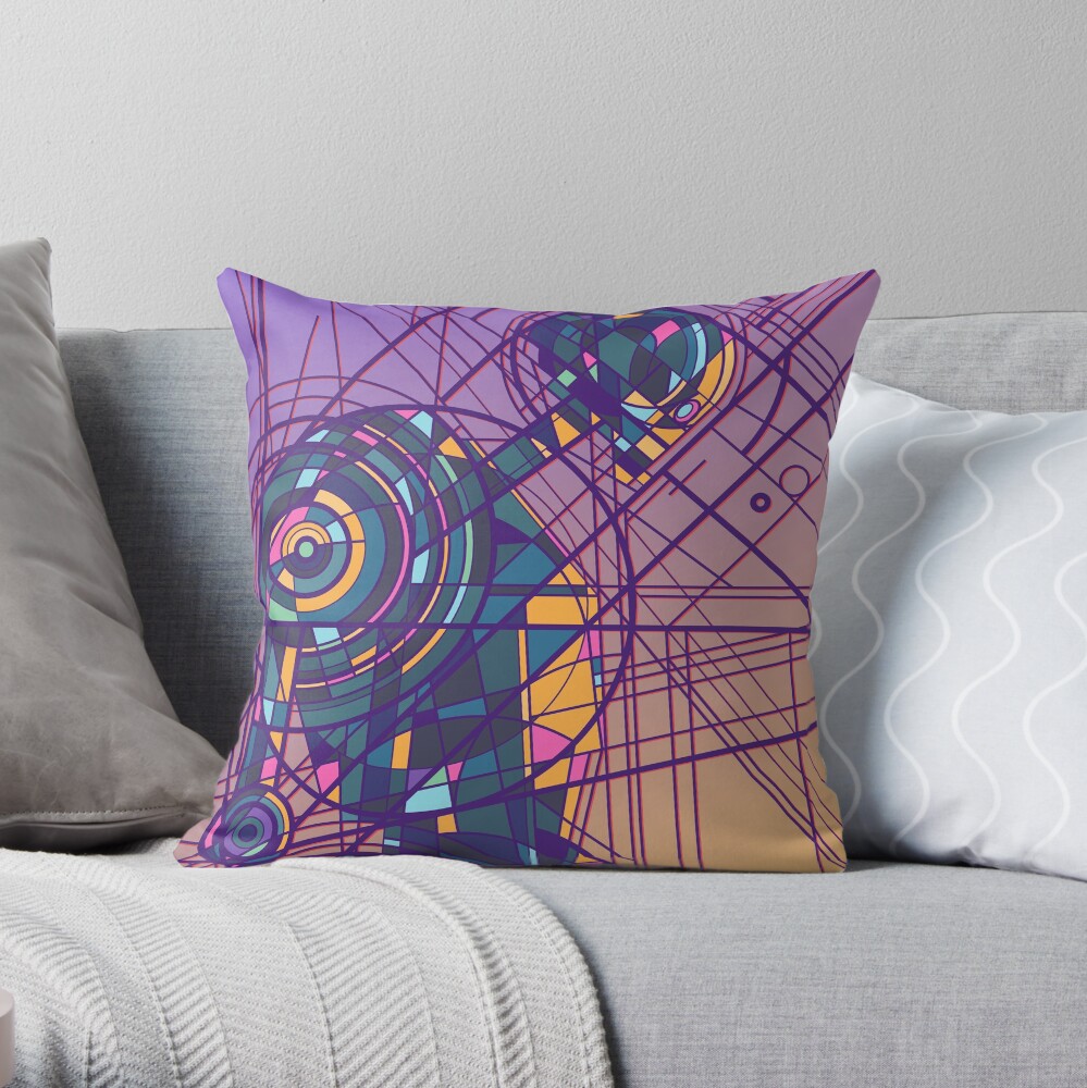Item preview, Throw Pillow designed and sold by modHero.