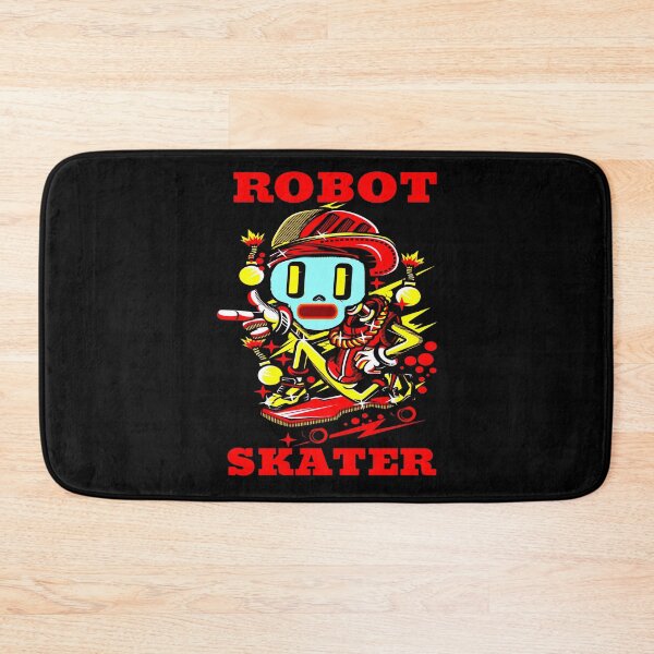 Item preview, Robot Skater Red designed and sold by Coder-T.