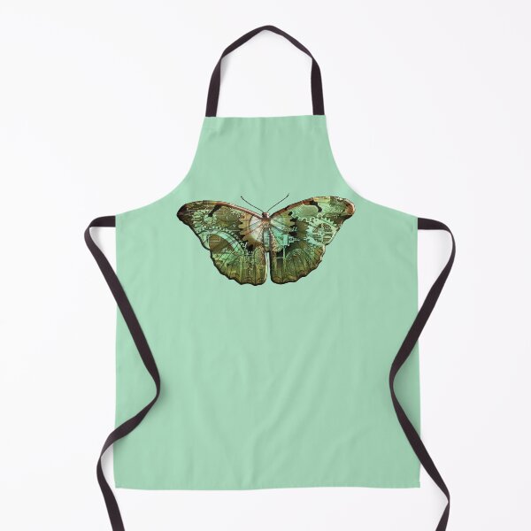 Item preview, Steampunk Butterfly - Green designed and sold by Retro Art Factory.