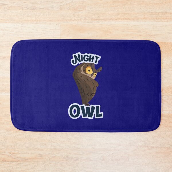 Item preview, Night Owl with Insomnia and Noctural Sleepless Nights designed and sold by RareLoot19.