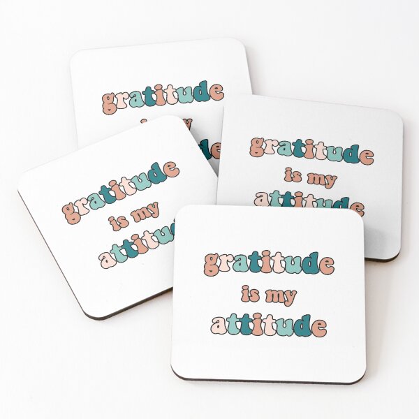 Item preview, gratitude is my attitude quote designed and sold by shop-rosie.