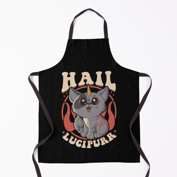 Item preview, Cute & Funny Satanic Hail Lucipurr Rainbow Kitty designed and sold by perfectpresents.