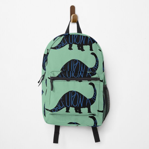 Item preview, Dinosaur Once Upon a Time in blue designed and sold by ittybittyowl.