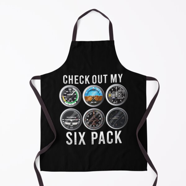 Item preview, Funny Check Out My Six Pack Airplane Pilot designed and sold by perfectpresents.
