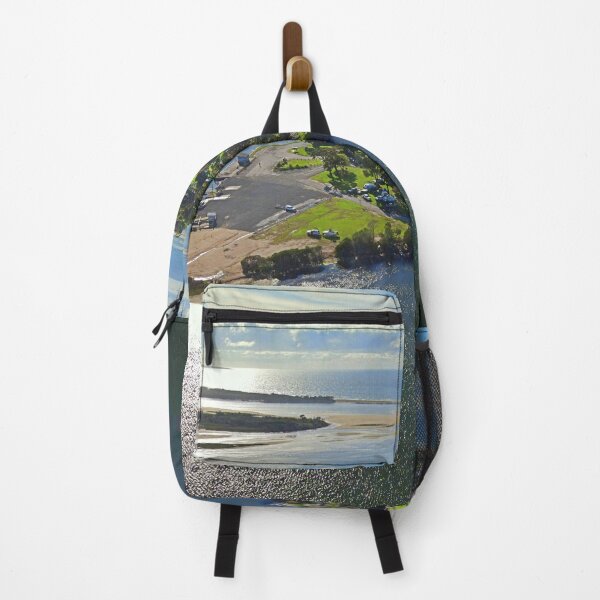 Item preview, Mallacoota Town Center with Gabo Island in the background designed and sold by Colin Dixon.