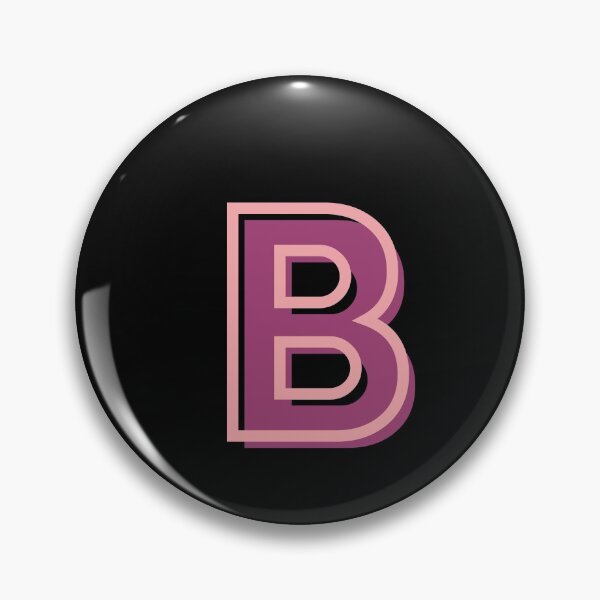 Item preview,  Letter B pink designed and sold by Imaginative Expressions⭐️ ⭐️ ⭐️ ⭐️ ⭐️.