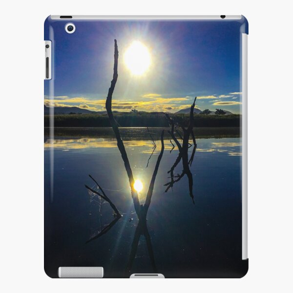 Sunrise through forked branches iPad Snap Case
