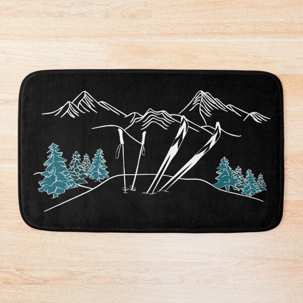 Item preview, Ski You Later Winter Sports Scene designed and sold by TheInkElephant.
