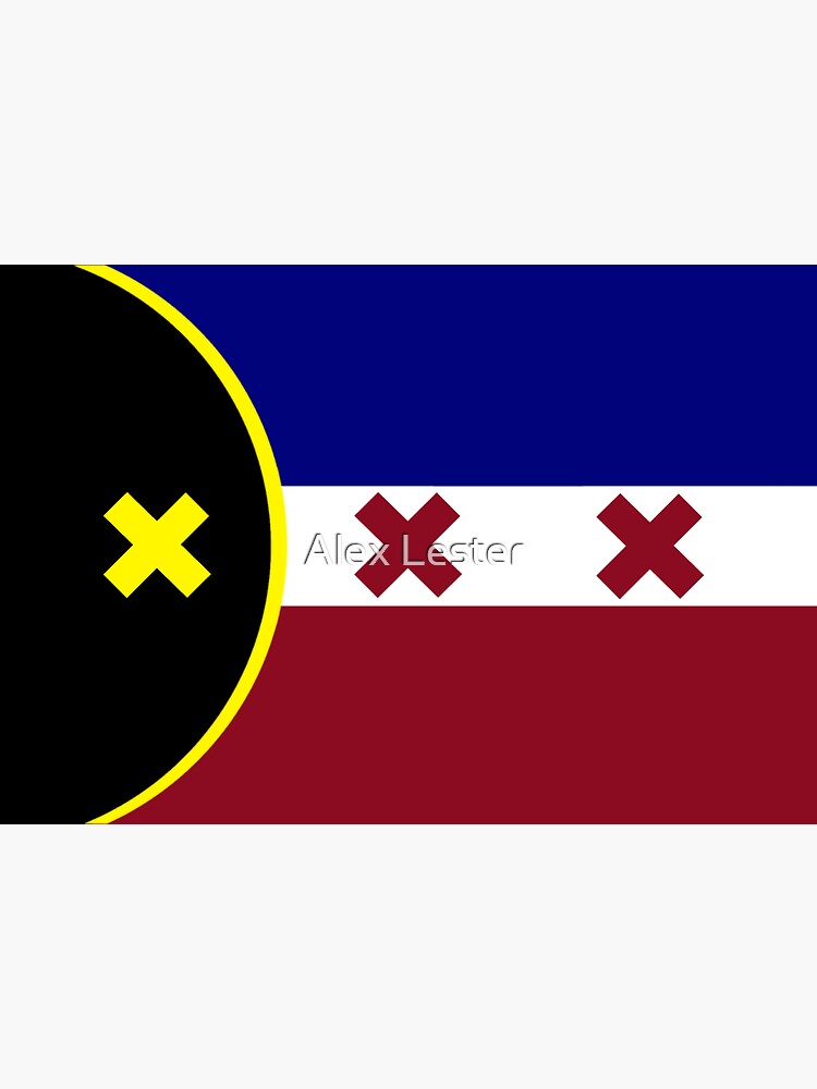 "L'manberg Flag" Sticker by Eamly7 | Redbubble