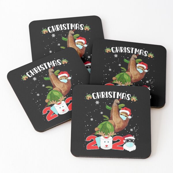 Item preview, Sloth Wearing Mask Christmas 2020 Pajama Matching Family designed and sold by Celinay99.