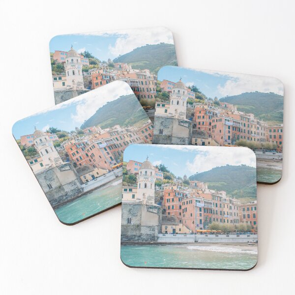 Item preview, hermosa ciudad de playa italiana Vernazza designed and sold by Narniax.