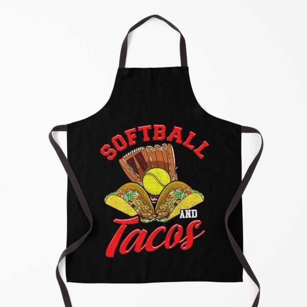 Item preview, Cute Softball and Tacos Novelty Soft Ball Player designed and sold by perfectpresents.