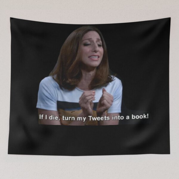 Item preview, If I die, turn my tweets into a book  designed and sold by Brooklyn-99shop.