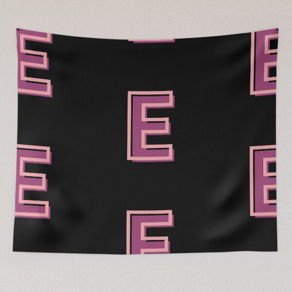 Item preview, Letter E pink designed and sold by Imaginative Expressions⭐️ ⭐️ ⭐️ ⭐️ ⭐️.