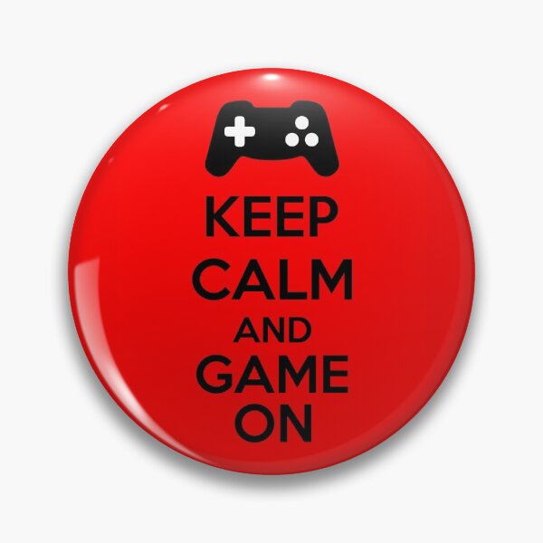 Artikelvorschau, Keep Calm And Game On entworfen und verkauft von Kreativista.