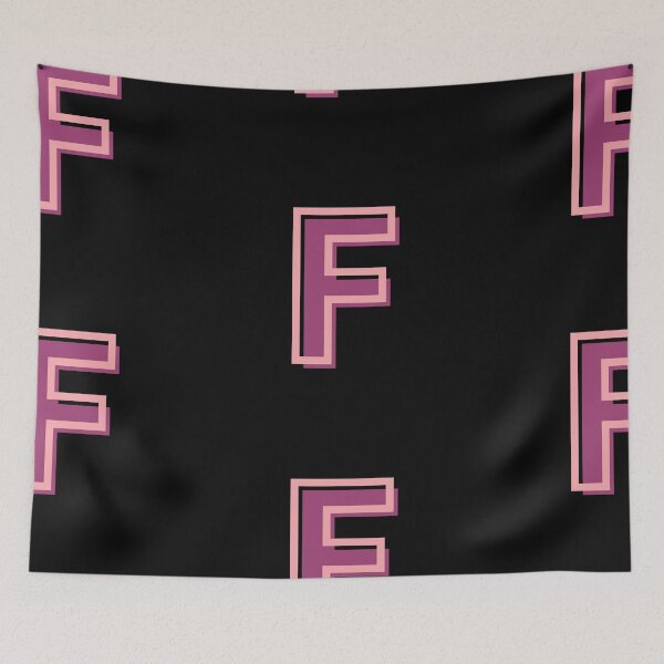 Item preview,  Letter F pink designed and sold by Imaginative Expressions⭐️ ⭐️ ⭐️ ⭐️ ⭐️.