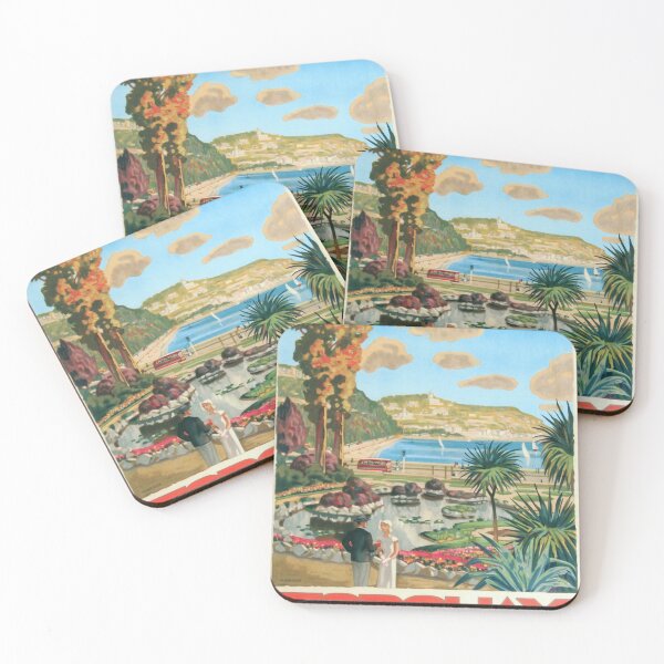 Item preview, retro Torquay designed and sold by CorasPosters.