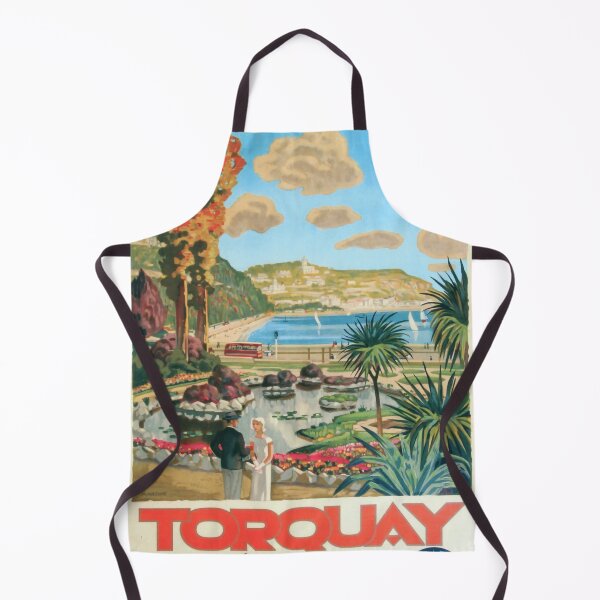 Item preview, retro Torquay designed and sold by CorasPosters.