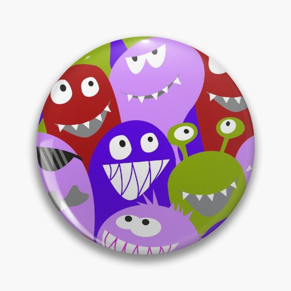 Item preview, monster fun - red, green, lilac designed and sold by kobyakov.