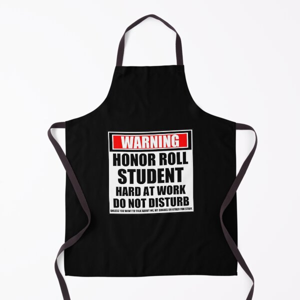 Item preview, Warning Honor Roll Student Hard At Work Do Not Disturb designed and sold by cmmei.
