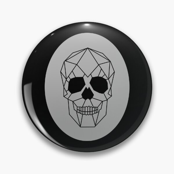 Item preview, zigomatikum black/grey skull design art designed and sold by jeffrey1990.