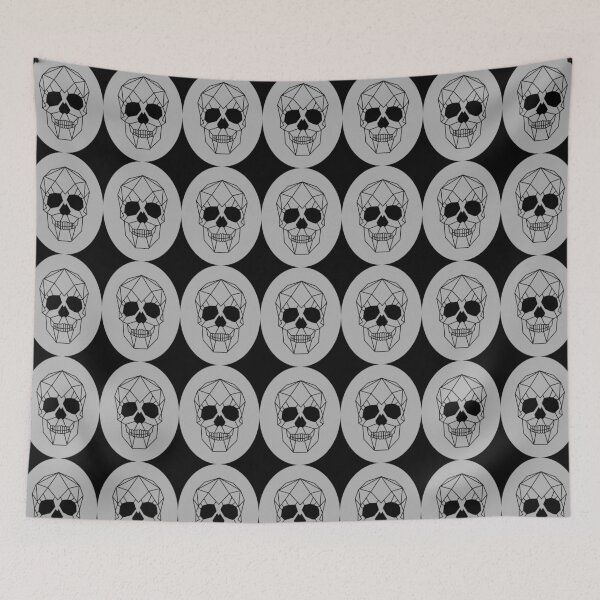 Item preview, zigomatikum black/grey skull design art designed and sold by jeffrey1990.