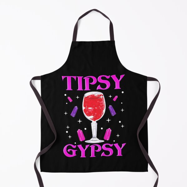 Item preview, Cute Tipsy Gypsy Funny Halloween Drinking Wine designed and sold by perfectpresents.