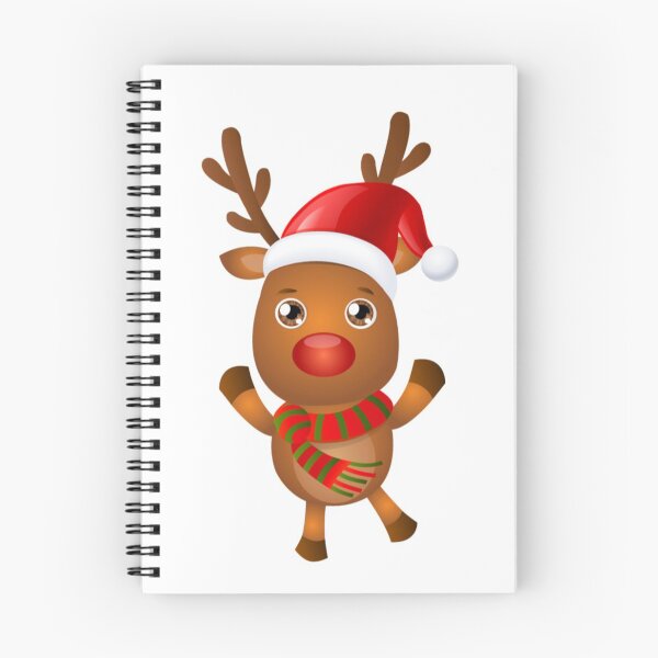 Item preview, Cute reindeer with hat and scarf designed and sold by Roisin678.