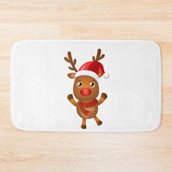 Item preview, Cute reindeer with hat and scarf designed and sold by Roisin678.