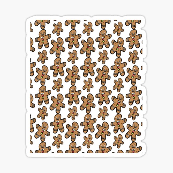 Item preview, Gingerbread Man Pattern  designed and sold by joabaj.