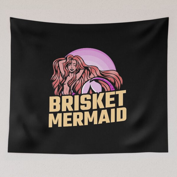 Item preview, Brisket Mermaid BBQ designed and sold by AndApArt.