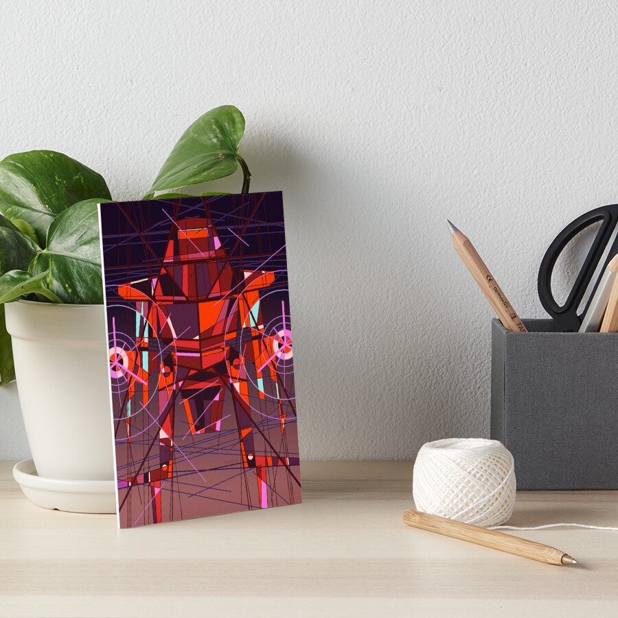 Item preview, Art Board Print designed and sold by modHero.