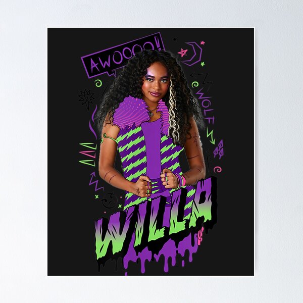 Item preview, Zombies 2 Willa Wolf  designed and sold by AndrijaEvic.