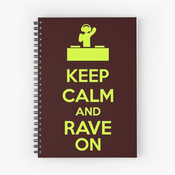 Item preview, Keep Calm And Rave On designed and sold by Kreativista.