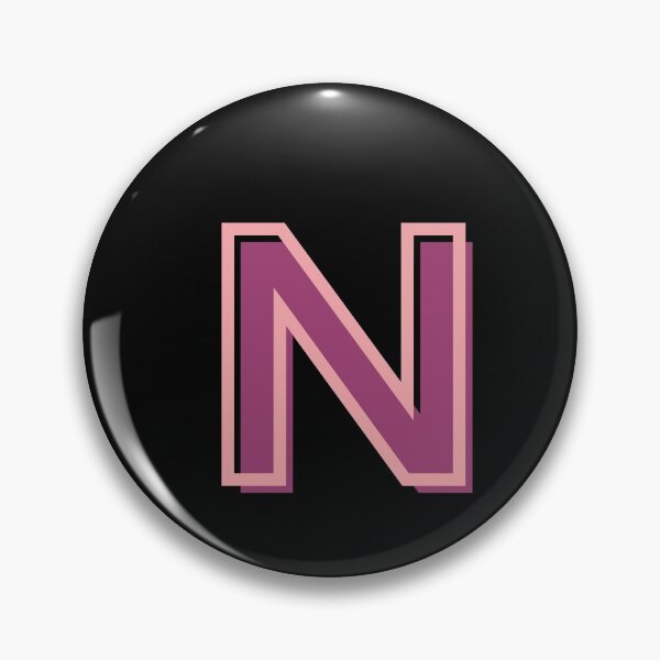 Item preview,  Letter N pink designed and sold by Imaginative Expressions⭐️ ⭐️ ⭐️ ⭐️ ⭐️.