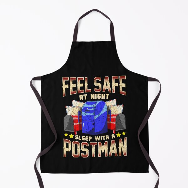 Item preview, Funny Feel Safe At Night, Sleep With a Postman Pun designed and sold by perfectpresents.