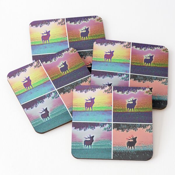 Item preview, The roaring stag in art designed and sold by Ninaeva.