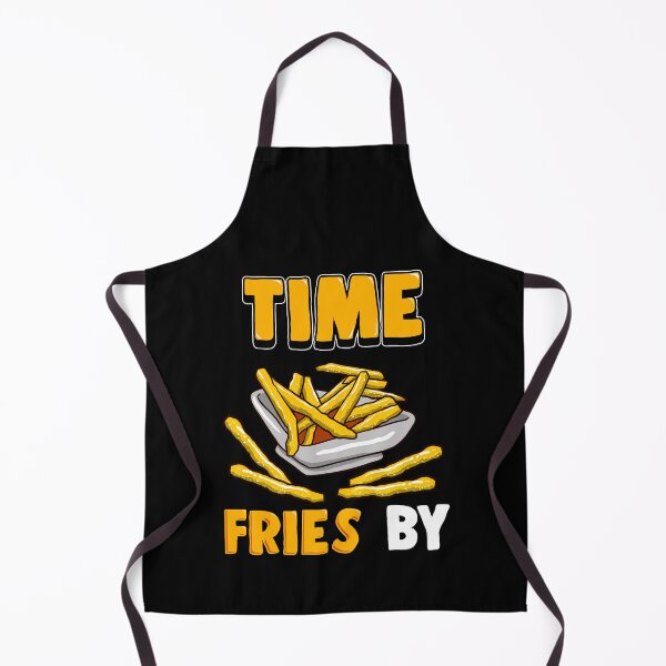 Item preview, Cute Time Fries By Funny French Fry Food Pun designed and sold by perfectpresents.