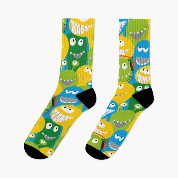 Item preview, monster fun - green, yellow, blue designed and sold by kobyakov.