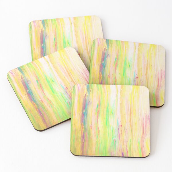 Item preview, Pastel Swipe acrylic abstract painting designed and sold by Color Splash Gallery.
