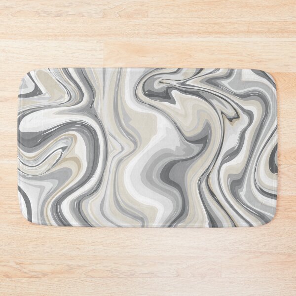 Item preview, Gray Liquid Marble designed and sold by MousMuse.