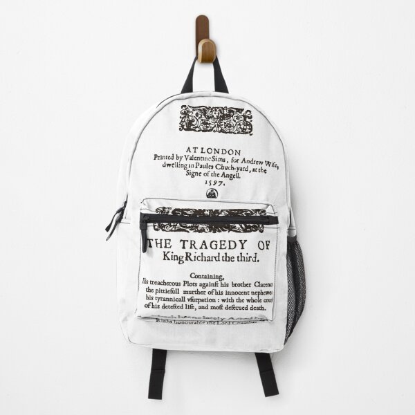 Item preview, Shakespeare Richard III Frontpiece - Simple Black Version designed and sold by Styled Vintage.