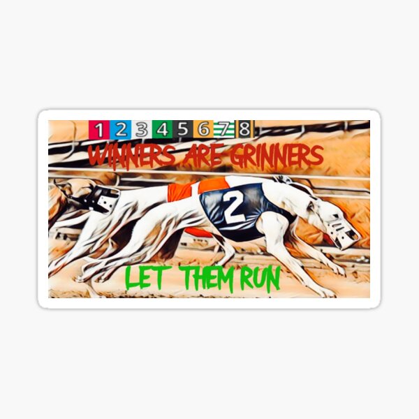AMERICAN GREYHOUND RACING Sticker
