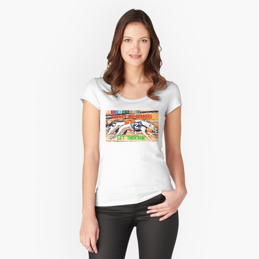 Item preview, Fitted Scoop T-Shirt designed and sold by Wagbet.
