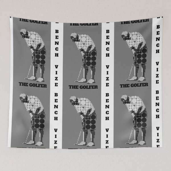 Item preview, Bench Vize - The Golfer Design  designed and sold by MarkyShoppe.
