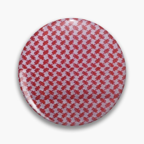 Item preview, Real red and white shemagh kaffiyeh mask scarf designed and sold by baligaia.