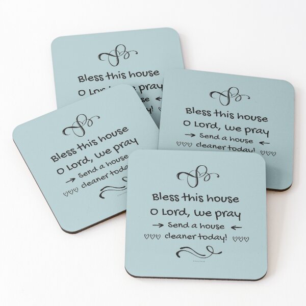 Item preview, Bless This House Funny Cleaning Lady Housekeeping Humor designed and sold by SavvyCleaner.
