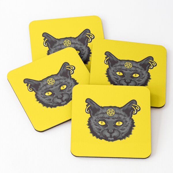 Item preview, Black Cat - The Killer Kitten designed and sold by Mustard Prophet.